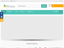 Tablet Screenshot of micasashop.com